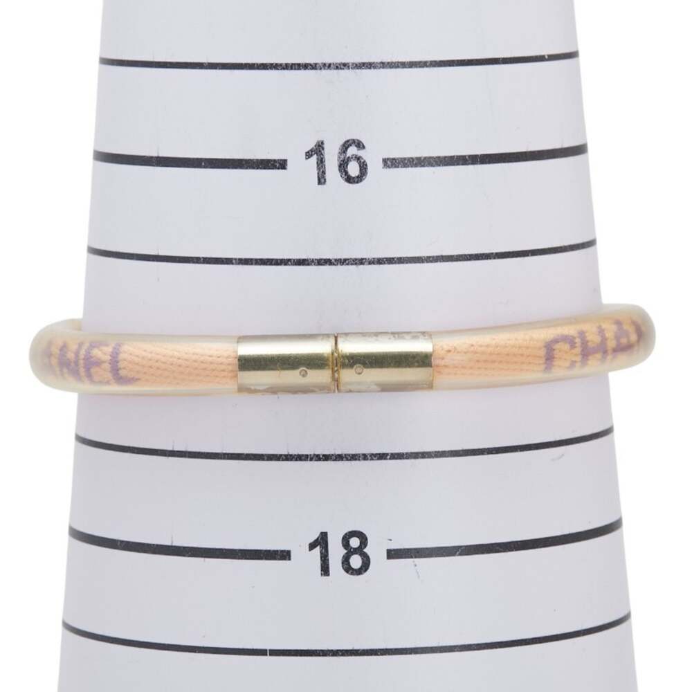 Chanel Bracelet Vinyl Gold Orange #209830C35B - Picture 5 of 6